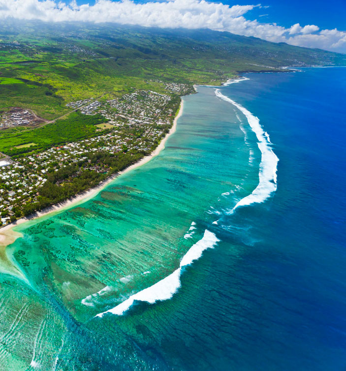 reunion litoral lagon